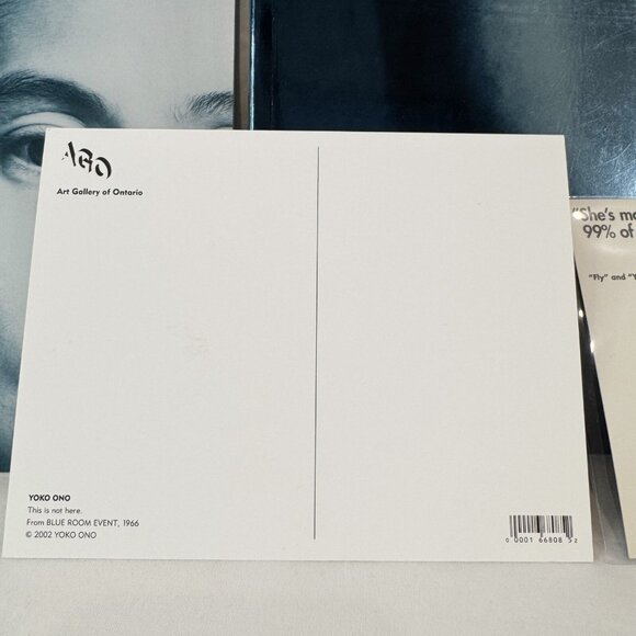 YES by Yoko Ono 2000 First Edition w CD Book Accompanied Art Exhibition Program - Picture 6 of 16